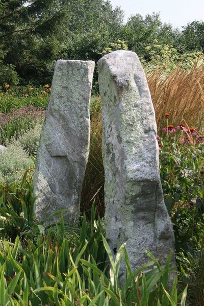 File:Natural granite stone pillar.jpg